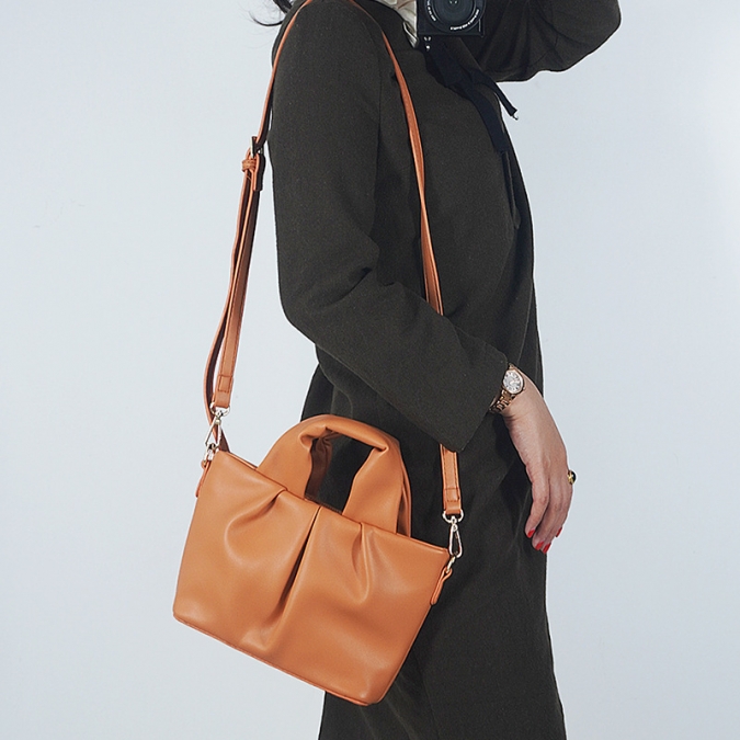 New Pleate Cloud Bag soft leather Shoulder bags women handbags 