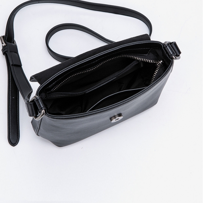 女性のためのハンドバッグ工場デザイナー黒puレザーハンドバッグ 