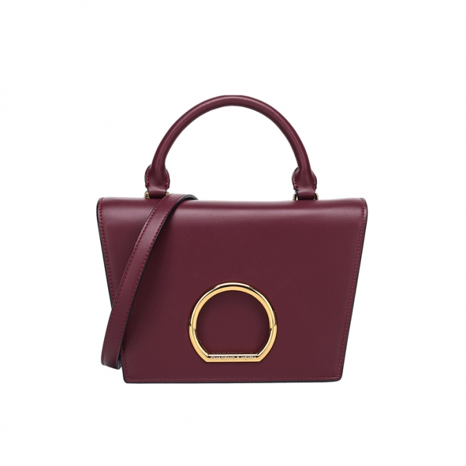 maroon pu leather bags handbags